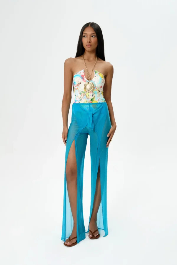 Leto Turkuaz Pantalon